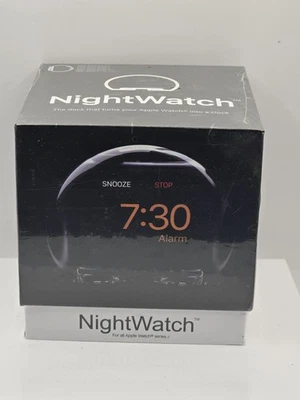 NightWatch Magnifying Clock Dock for Apple Watch For Nightstand Charging Station - Image 1 of 4