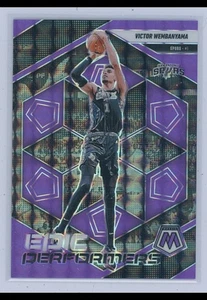 2024-25 Mosaic Victor Wembanyama Epic Performers Purple Fluorescent  /175 - Picture 1 of 2