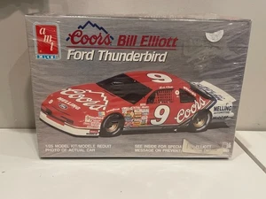 NISB BILL ELLIOTT 1990 AMT / Ertl Model Kit # 9 Coors Ford Thunderbird 1:25 - Picture 1 of 1