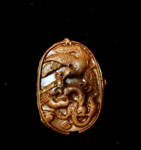 Dragon Phoenix -Flexible Silicone Mold-Cake  Cookie Crafts Cupcake Clay Candy - Picture 1 of 1