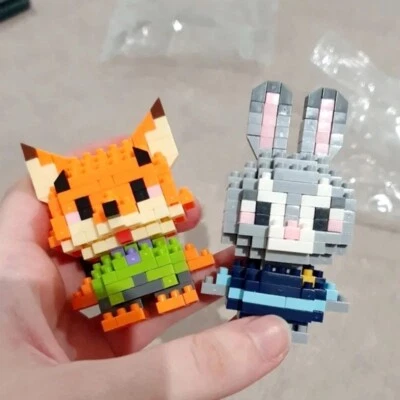 Disney Stitch Mickey Princess Mini Figure Building Blocks Bricks Toy Set for Kid - Image 1 of 4