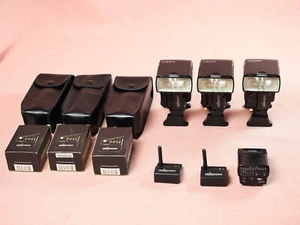 Canon Speedlite Wireless Flash Kit 550EX ST-E2 Transmitter RadioPopper Rx Tx Px - Picture 1 of 24