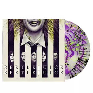 BEETLEJUICE BEETLEJUICE Soundtrack (OST) - Splatter Vinyl - 2LP - Brand New - Picture 1 of 7
