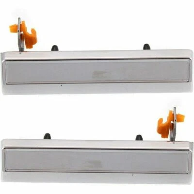 NEW Front Outside Door Handles Set CHROME R&L for 83-94 S10 BLAZER JIMMY SONOMA - Image 1 of 4