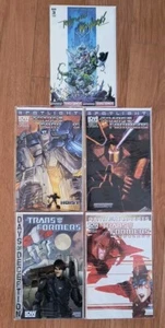 4 Titles The Transformers Comics IDW Comics Lot of 5 Comics  - Picture 1 of 4