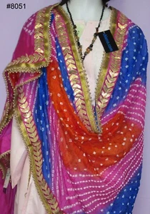 Bufanda 215 8111 Georgette Elegante Surtido Dupatta Chunni Envoltura Chal Shieno Saris - Imagen 1 de 53