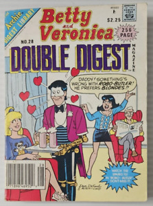 VTG Betty and Veronica Double Digest - The Archie Digest Library  No. 28, c1991