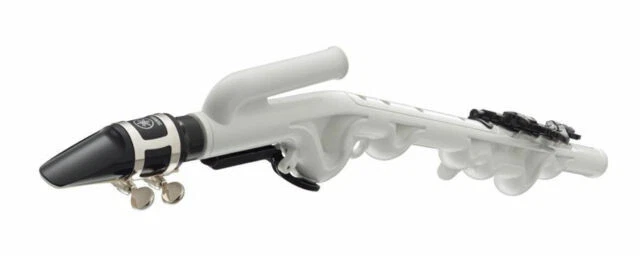 Blockflöte Yamaha VENOVA YVS100 Saxophonklang Blasinstrument TonartC Flöte Weiß