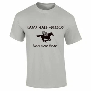 Camp Half Blood Herren Jungen Oberteil Freizeitkleidung Fitness T-Shirt Sport Baumwolle Tee Gym - Bild 1 von 19