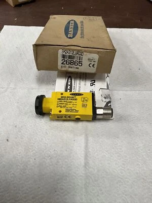 BANNER ENGINEERING 26865, SM2A312LVAGQD, EID: 3807100 PHOTOELECTRIC SENSOR - Image 1 of 3