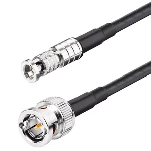 BNC to HD BNC Male Belden 1855A Cable 2ft for High-Density HD Video Routing - Picture 1 of 2