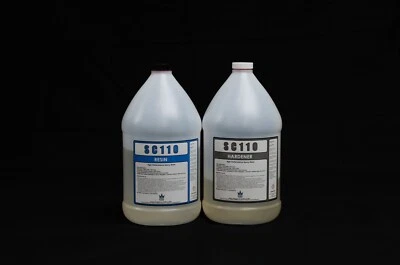 EPOXY KING CLEAR EPOXY RESIN 1 GALLON KIT * UV RESISTANT * MARINE GRADE * NON-TOXIC * BOAT