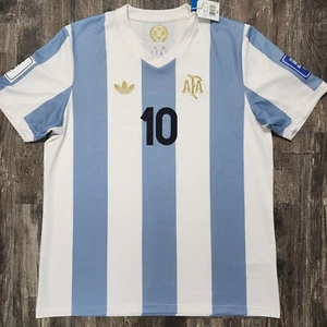 Camiseta Retro Adidas Originales Argentina Fútbol Casa 2024 Lionel Messi Hombres XL - Imagen 1 de 9
