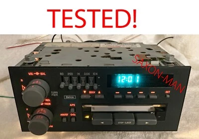 92-98 Pontiac Grand Am & MORE OEM Delco AM/FM Stereo Cassette 5-Way EQ 16178332 - Изображение 1 из 4