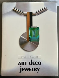 "Art Deco Jewelry" 1985 RAULET, Sylvie Art Coffee Table Book Vintage Designer - Imagen 1 de 11