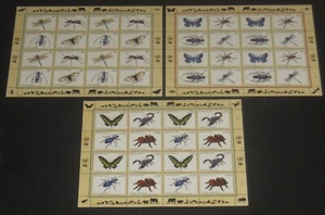 United Nations 2009 Endangered Species Insects set of sheets of 16 VF NH - Picture 1 of 1