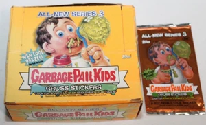 GARBAGE PAIL KIDS 2004 ANS 3 "VUOTO" scatola vendita + 1 involucro - Foto 1 di 6