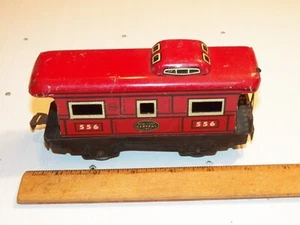 Vintage MARX O Gauge Tin Litho New York Central Lines Caboose #556 - Bild 1 von 7