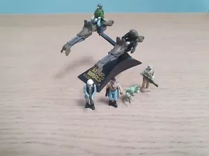 Star Wars Galoob Micro Machines Action Fleet - #1 Rebel Alliance (Yoda/ Speeder) - Picture 1 of 2