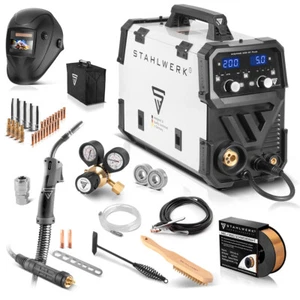 STAHLWERK welding machine MIG MAG 200 ST PLUS fully equipped 200 A inverter - Picture 1 of 11
