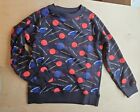 NEW HANNA ANDERSSON FRENCH TERRY COSMOS SPACE SWEATSHIRT 120 6 7 $50