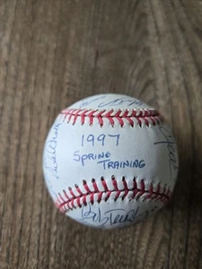 1997 Minnesota Twins Team handsigniert Rawlings Baseball nicht authentifiziert JSUB2 - Bild 1 von 7