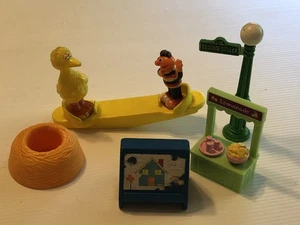 Playskool 123 Sesame Street giocattolo figure gioco vintage - Foto 1 di 2