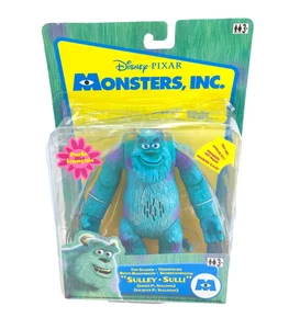 FRENCH Disney/Pixar Monsters, Inc. Sulley Action Figure 2001 Hasbro 52226 TALKS! - Picture 1 of 9