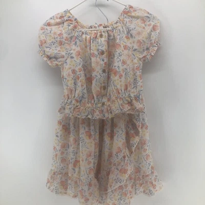 2 Piece Matching Tommy Bahama Girls Size 10 Lined Skirt & Top Soft Floral - Image 1 of 4