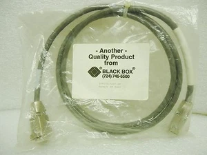 Black Box EDN12H0005MF  DB9 Extension Cable EMI/RFI Hoods Grey Male Female 5-ft - Picture 1 of 3