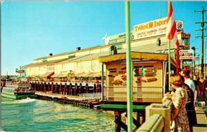 Seattle Washington pier 58 trident imports postcard a103 - Picture 1 of 2