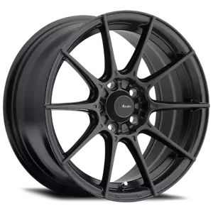 16x7.5 Advanti Storm S1 4x100 +35 Matte Black (Set of 4) - Picture 1 of 1