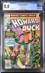 Howard the Duck #17, CGC 8.0 VF, 35 Cent Price Variant; Doctor Bong - Picture 1 of 2