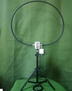 20W QRP Magnetic Loop Antenna Short wave HF Radio IC-705 HF 5-30MHz FM 76-108MHz - Picture 1 of 3