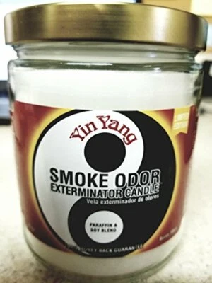 Smoke Odor Exterminator 13oz Jar Candle, Yin Yang (3-Candles) - Image 1 of 2