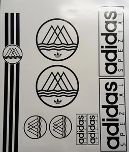 Adidas Spezial Panel Set Lambretta Vespa Scooter Car Camper Van - Picture 1 of 1