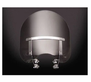 Parabrezza Moto Custom Harley Universale Honda Guzzi Yamaha Kawasaki Dakota Bmw - Foto 1 di 5