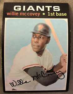1971 Topps Willie McCovey Baseball Card #50 Giants HOF Low Grade