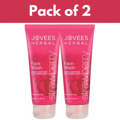 Jovees Herbal Strawberry Face Wash For Hydrating & Glowing Skin, 120ml - Image 1 of 4