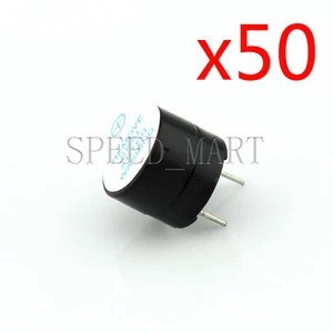 50 X timbre magnético activo timbre electrónico continuo tono de pitido 12 mm 5 V - Imagen 1 de 3