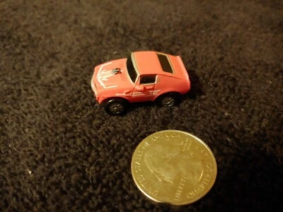 🔥 MICRO MACHINES '73 PINK PONTIAC TRANS AM GALOOB #122 - Image 1 of 3