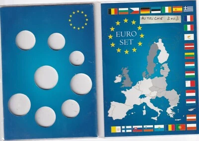 pochettes coffret serie collection euro de 1c a 2€ leuchtturm achat a l'unité - Photo 1/2