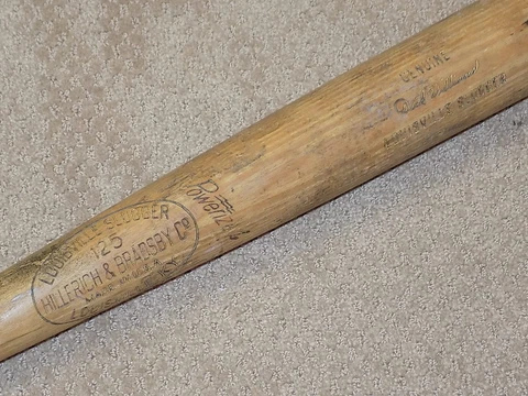 Dick Williams H&B Game Used Bat Dodgers Orioles Indians HOF PSA DNA GU 8 Cover