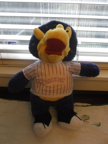 Fiesta Colorado Rockies Dinger Mascot Stuffed Rhinoceros - 15” Cover