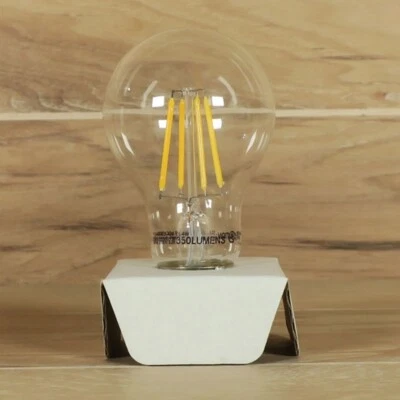 60w Led Filament Series Clear 120v Bulb YGA16A02-A19-CL-4W, 2700K, 350 Lumens - Image 1 of 4