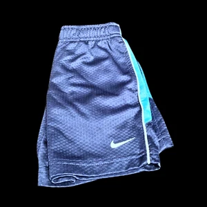 Boy's Nike Dri-Fit Toddler Shorts , Sz 4, Navy w/Blue & White Accent Pockets - Picture 1 of 7