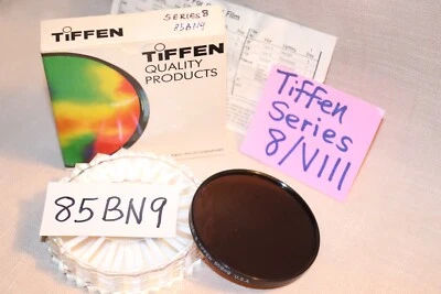 New Vtg TIFFEN Series 8 VIII 85BN9 FILTER, Ser 8 85BN9  85B+ND0.9 Drop-in /Combo - Image 1 of 4