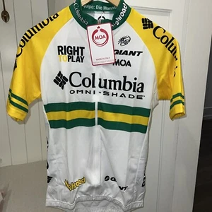 MOA Columbia Omni Shade Highroad UCI Pro Tour Mens Cycling Jersey NWT Size 3 - Picture 1 of 3