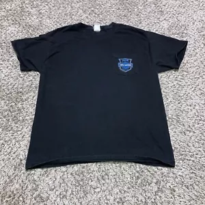 T-shirt Harley Davidson taglia large nera Pacific Junction Iowa - Foto 1 di 5