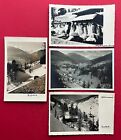 4 x Foto AK GRIES am Brenner in Tirol 1935 Ortsansichten im Winter    ( 119926
